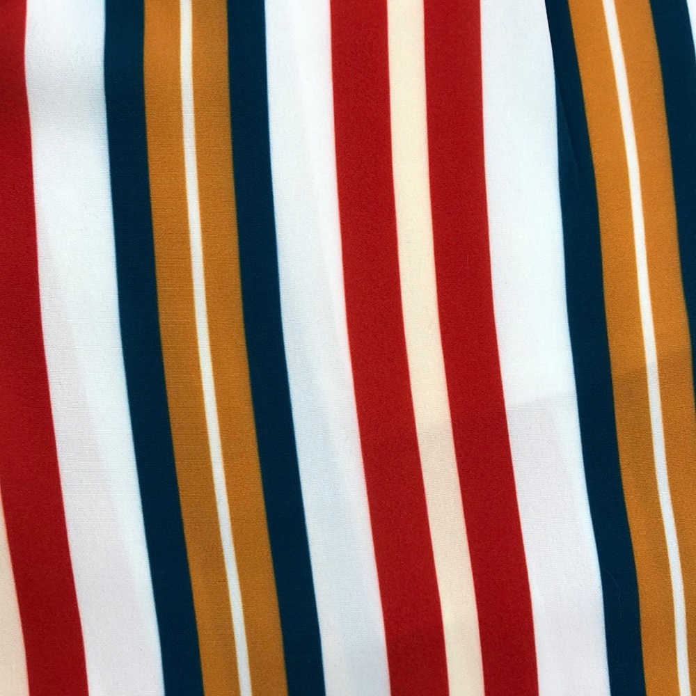 K.Zell By Nasty Gal Red Striped Shorts, NWT Large - Picture 6 of 6